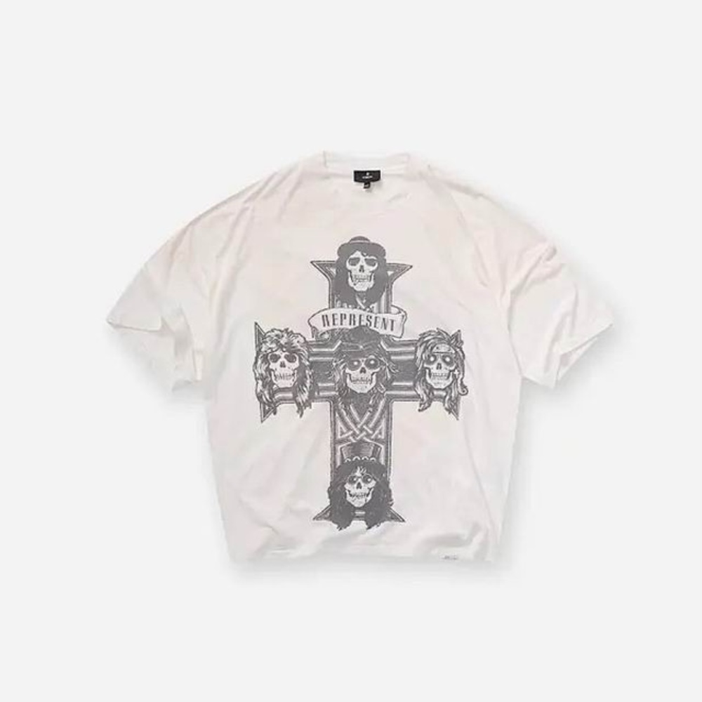 White represent T shirts